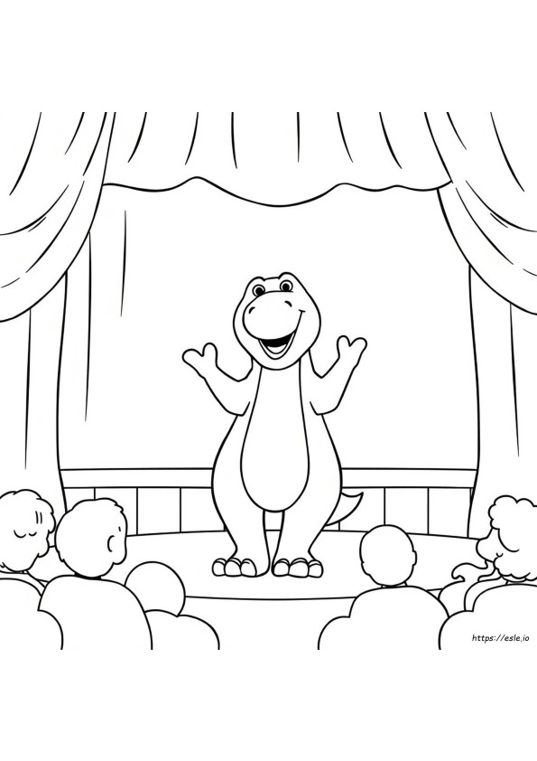 Barney Boyama Resimleri