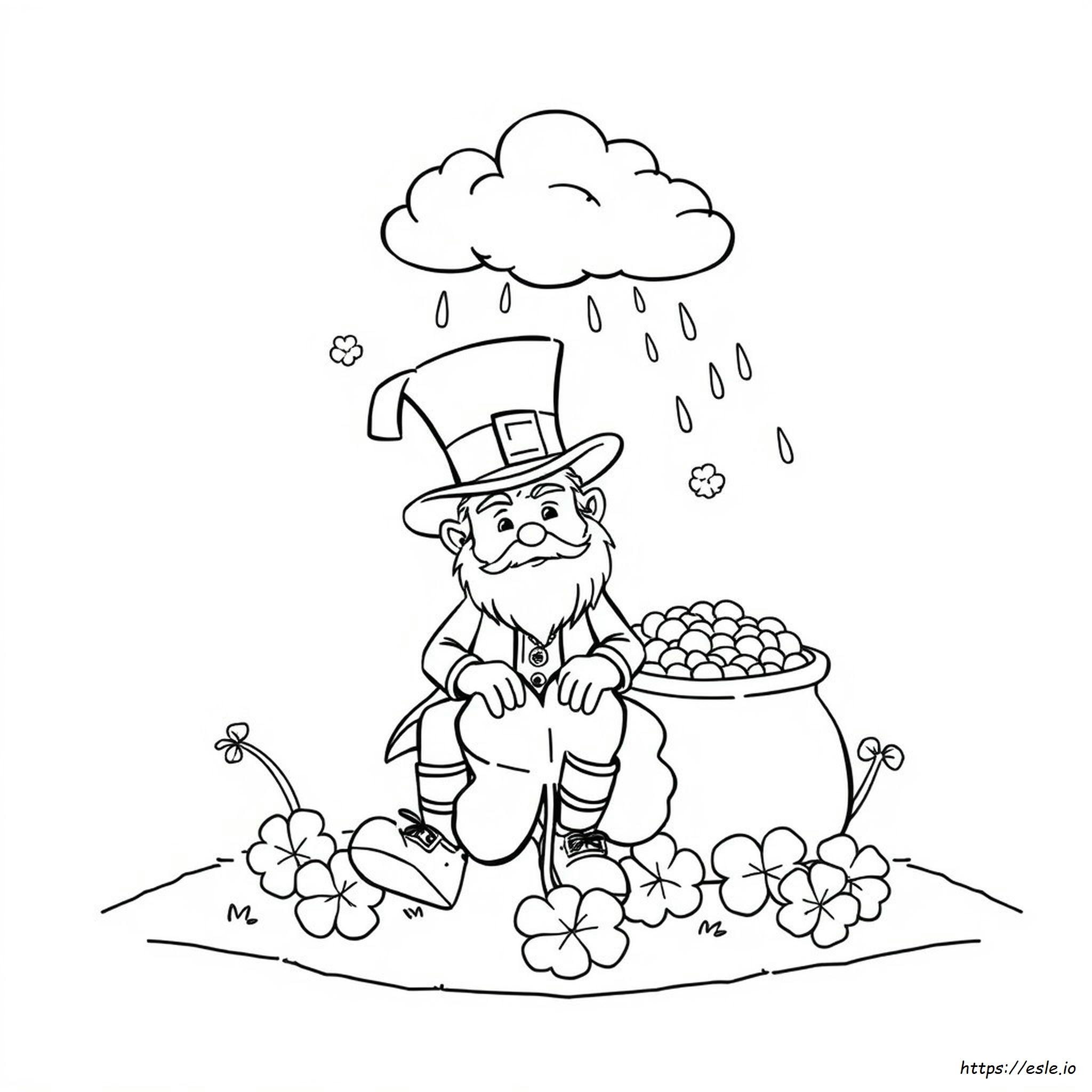 Gambar Mewarnai St. Patrick