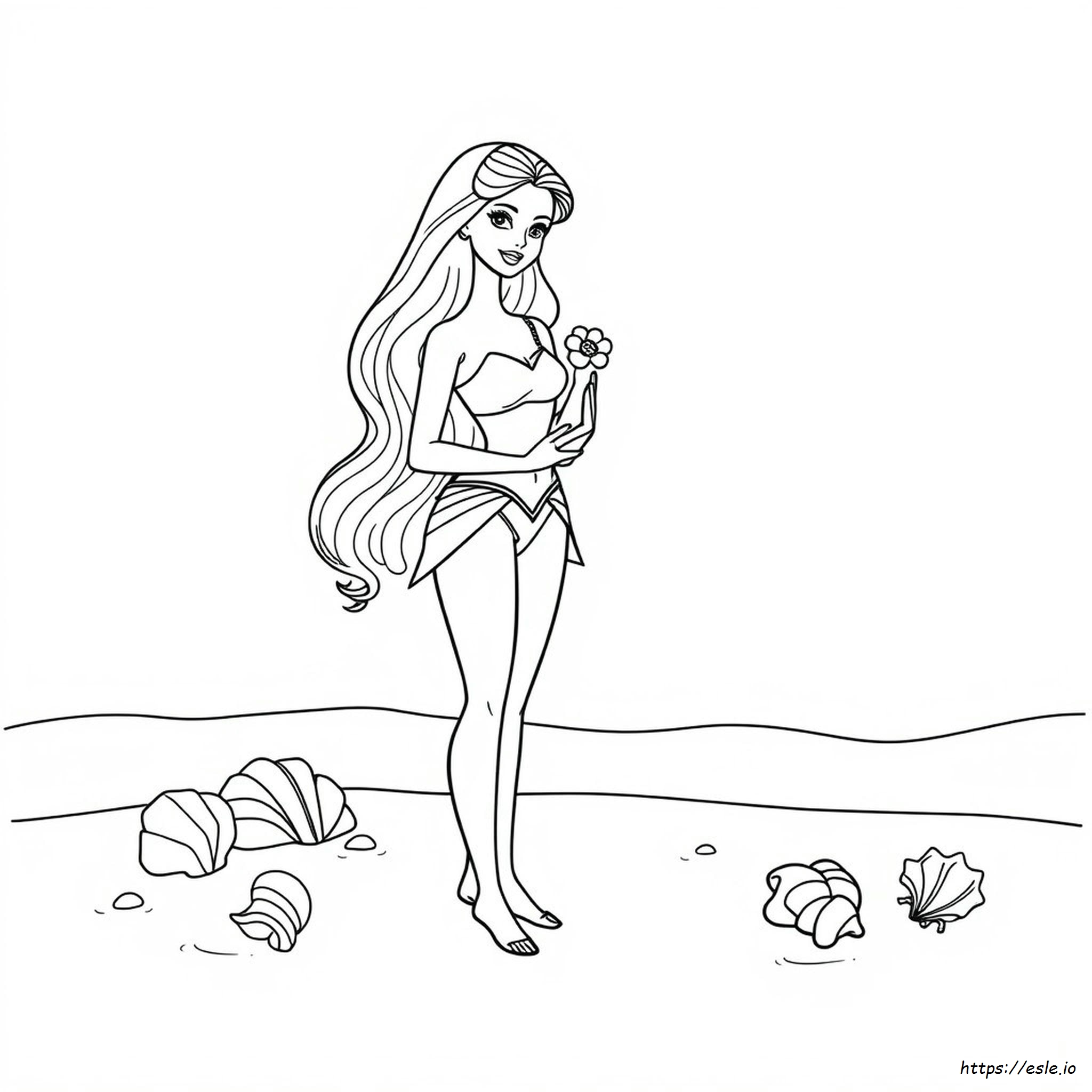 Kızlar Için Barbie Boyama Sayfaları