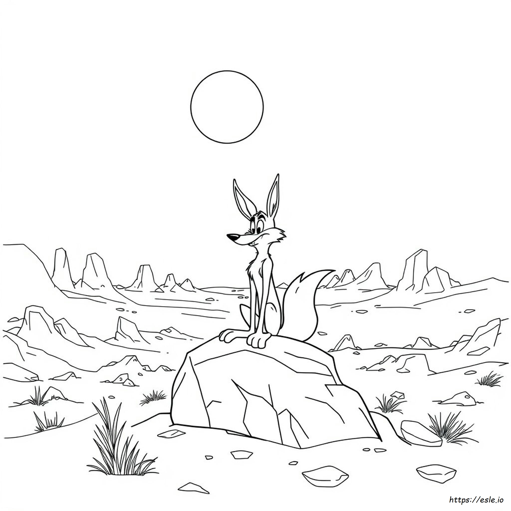 Wile Coyote Coloring Pages