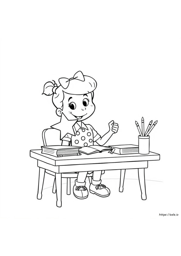 Junie B Jones Coloring Pages