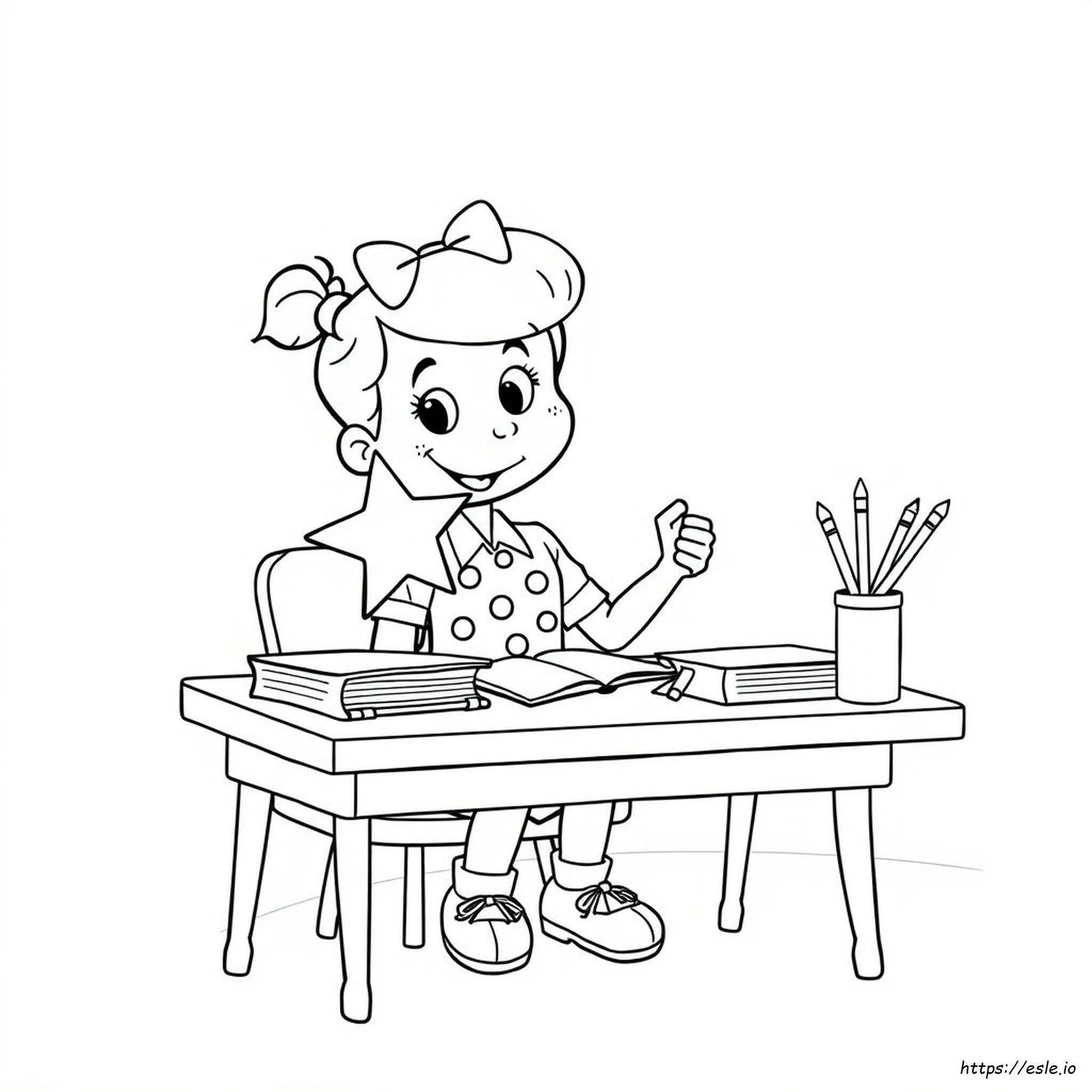 Junie B Jones Coloring Pages