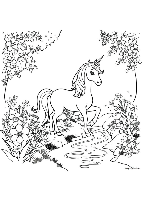 Super Coloring Pages Unicorn