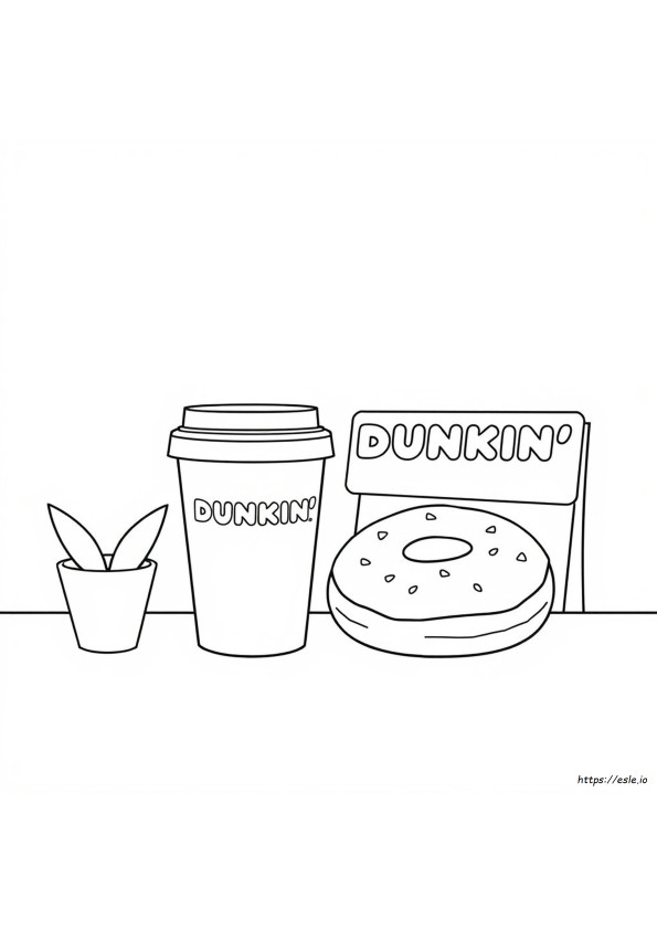 Dunkin Disegni Da Colorare