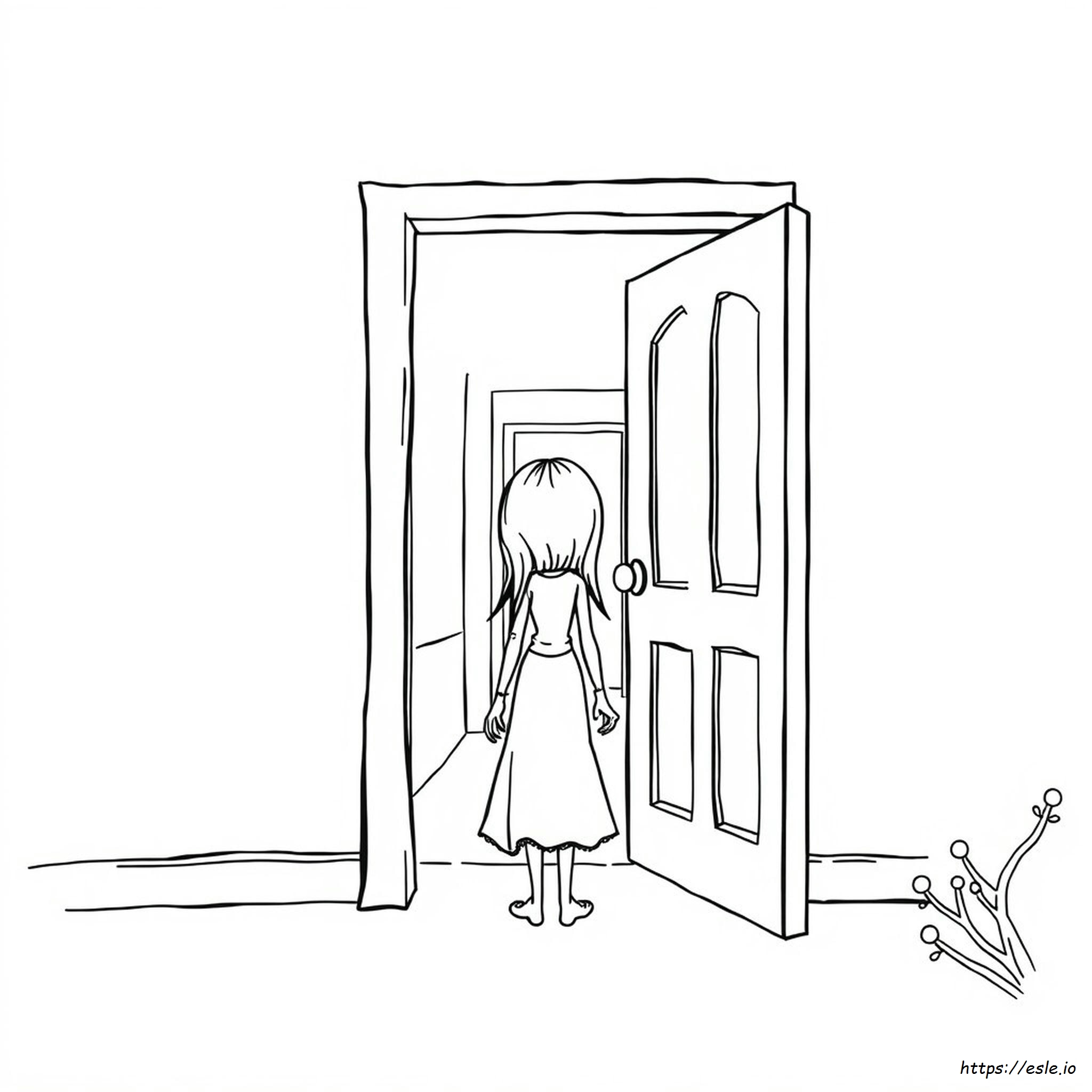 Coraline Coloring Sheet Printable