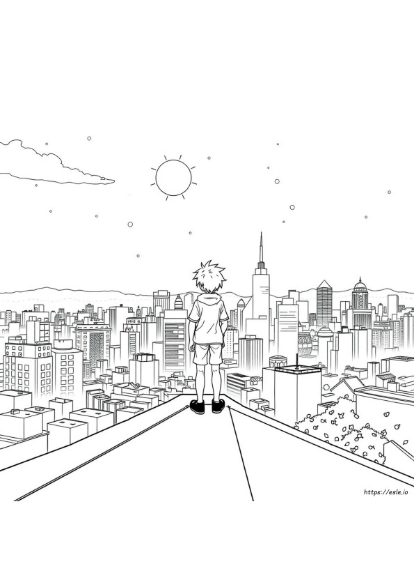 Coloriage Manga