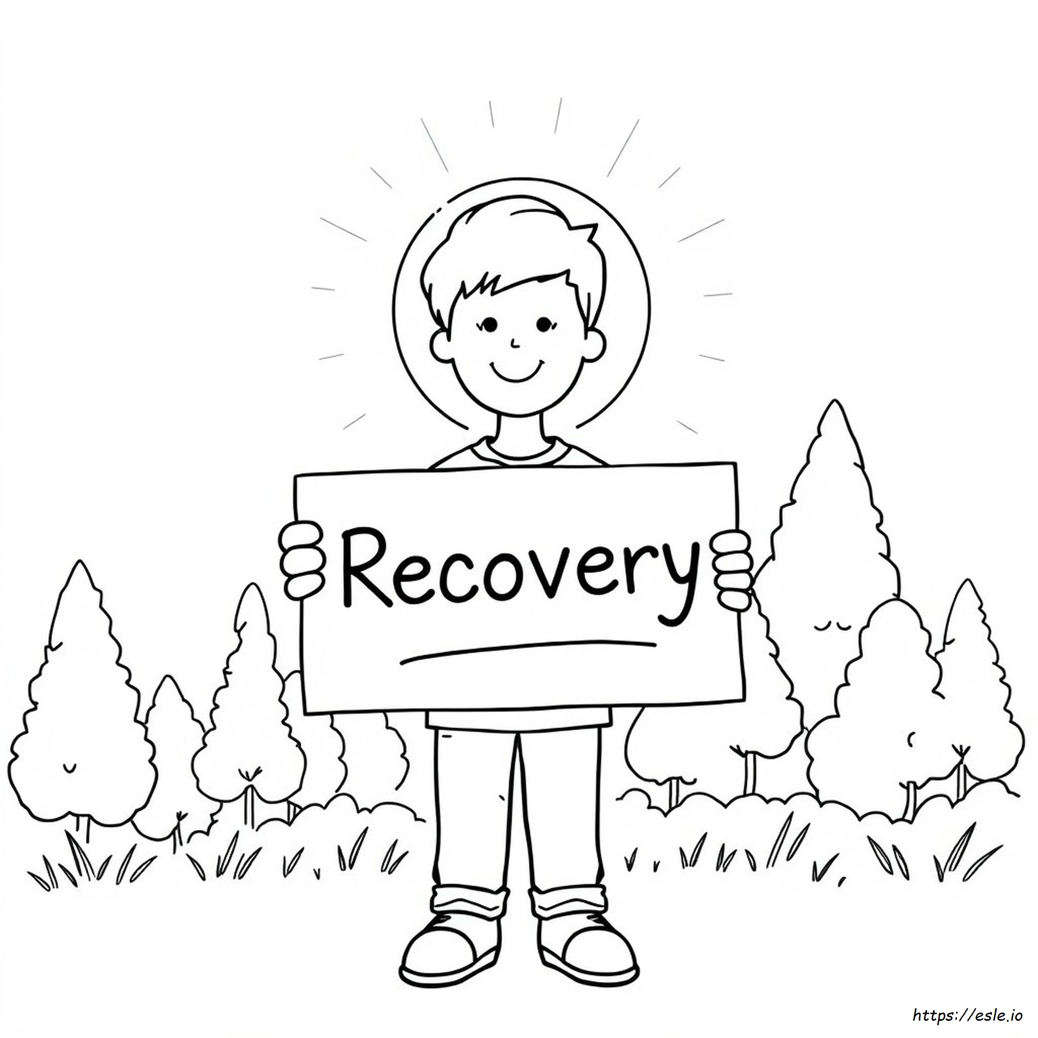 Coloriage Pour La Guérison De L'addiction