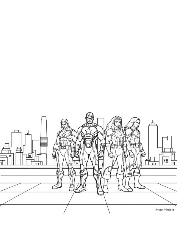 Carte De Colorat Avengers Pdf Descărcare Gratuită