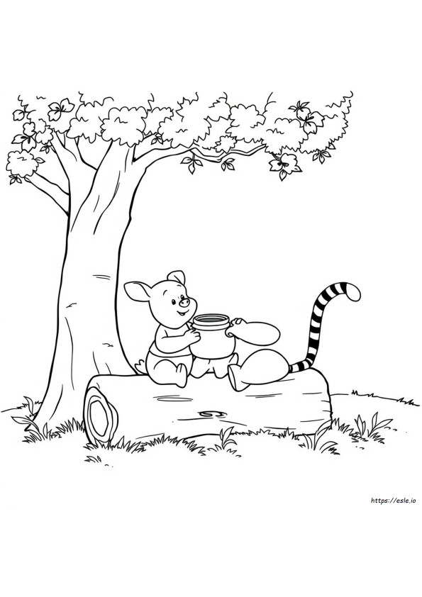 Coloring Pages Pooh And Friends