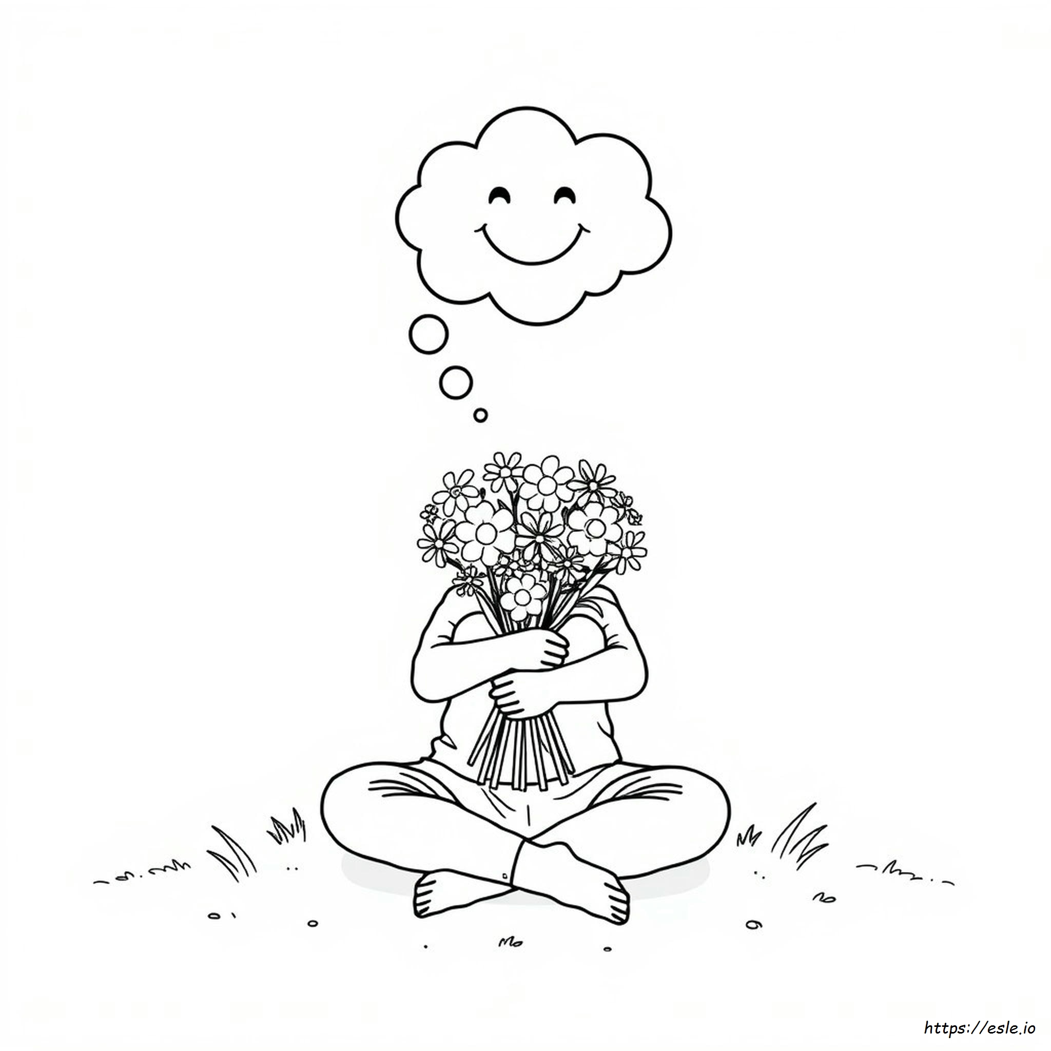 Coloriages Santé Mentale Faciles
