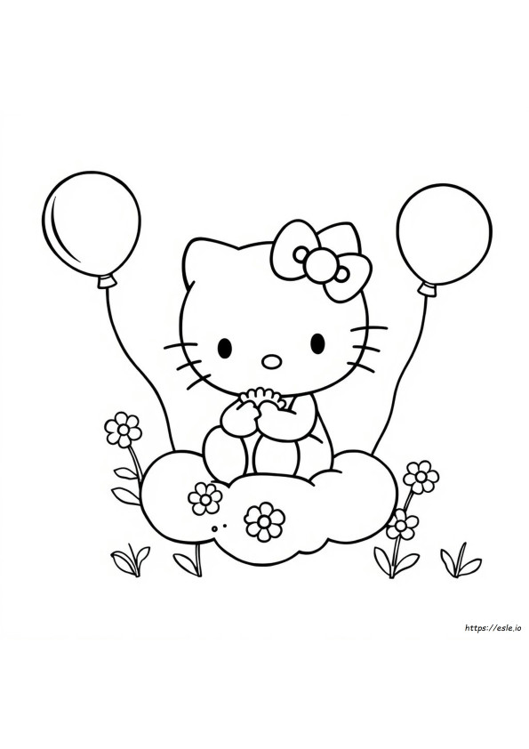 Coloring Pages Of Hello Kitty