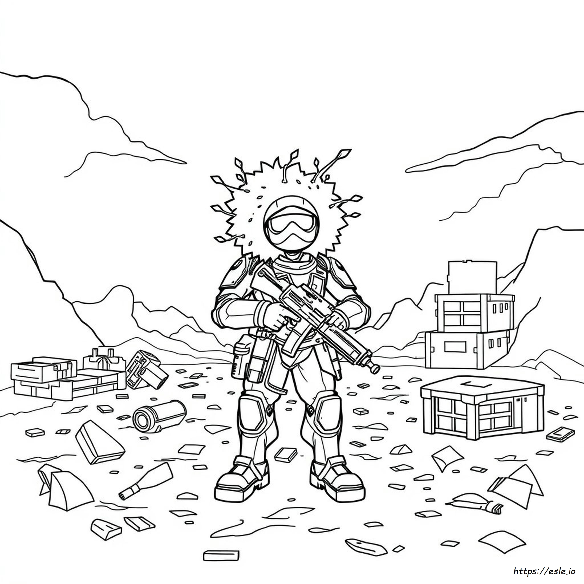 Overwatch Colouring Pages