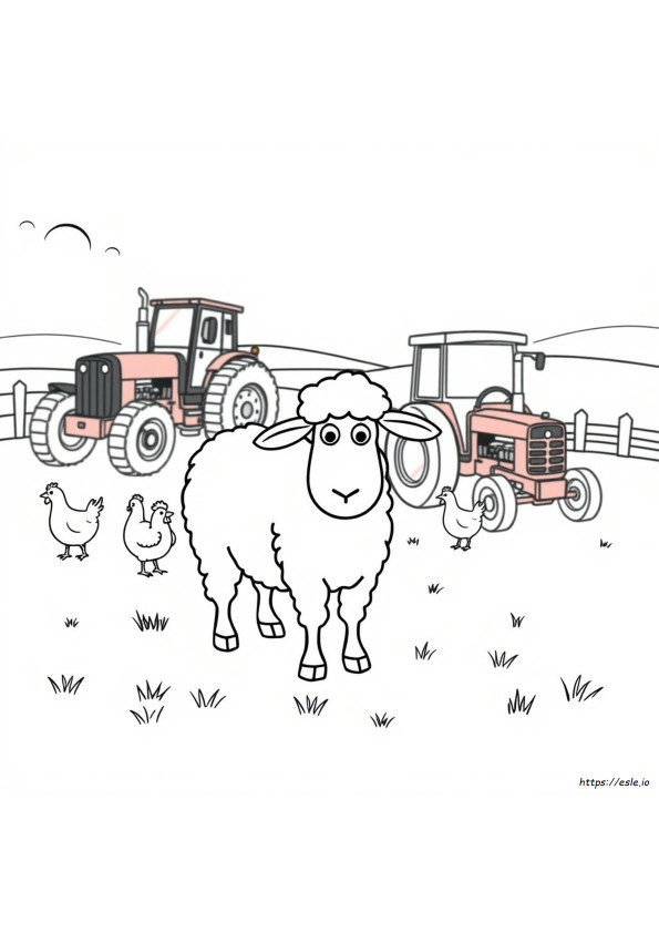 Shaun, A Bárány Színezőkönyv