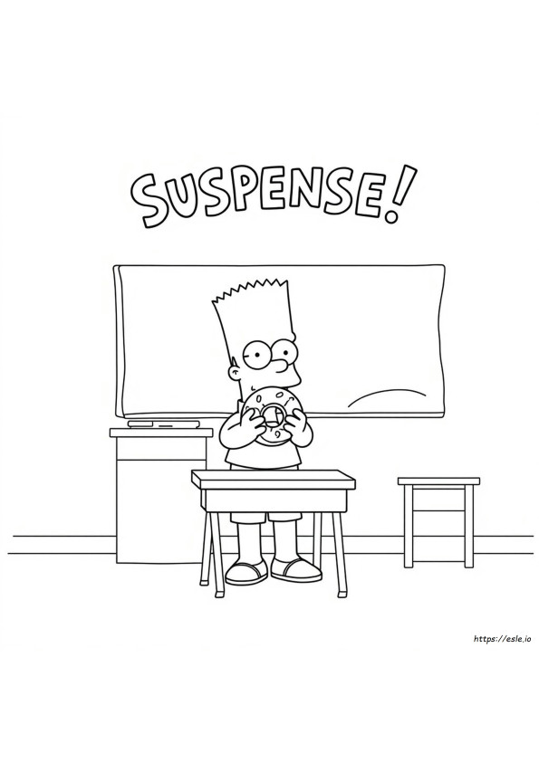 Desene De Colorat Cu Bart