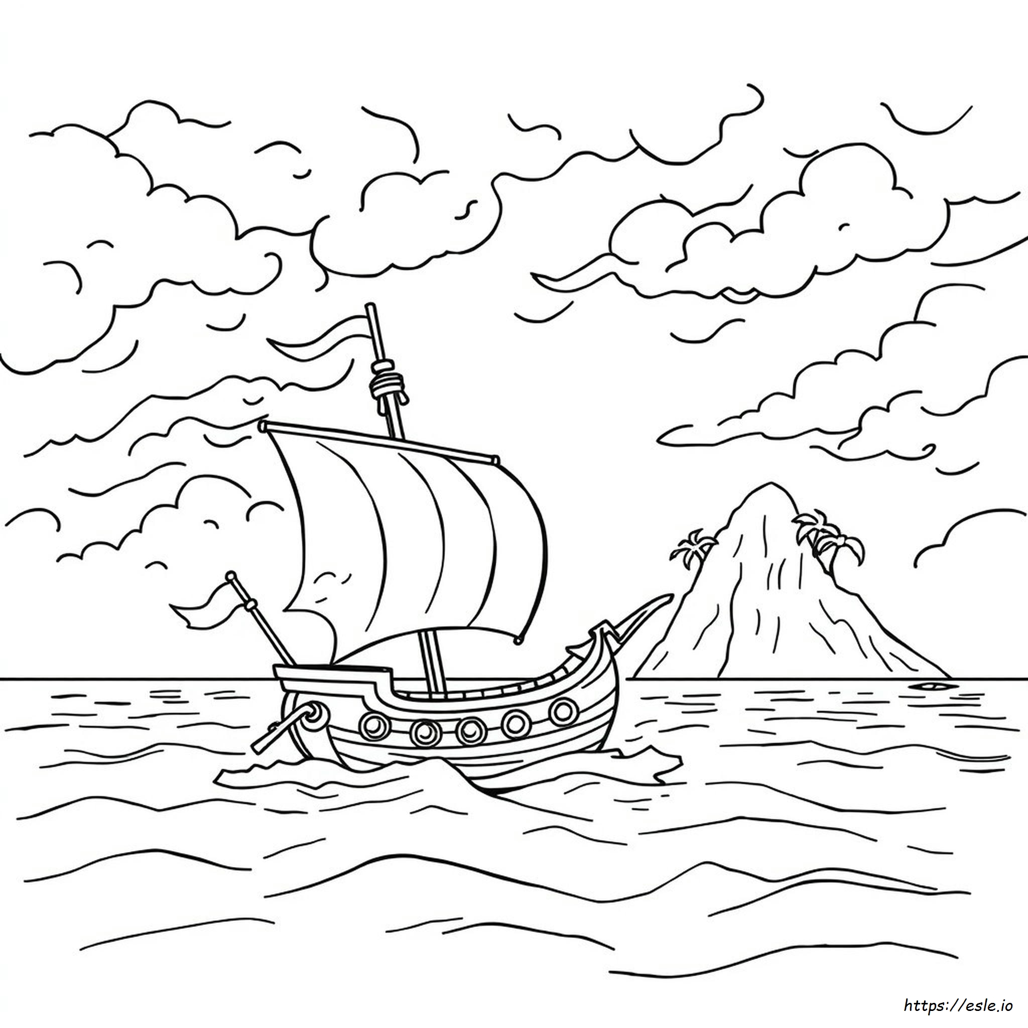 Pirates Coloring Pages To Print