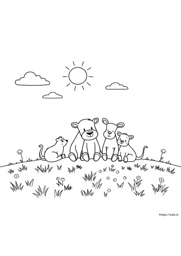 Free Clip Art Coloring Pages