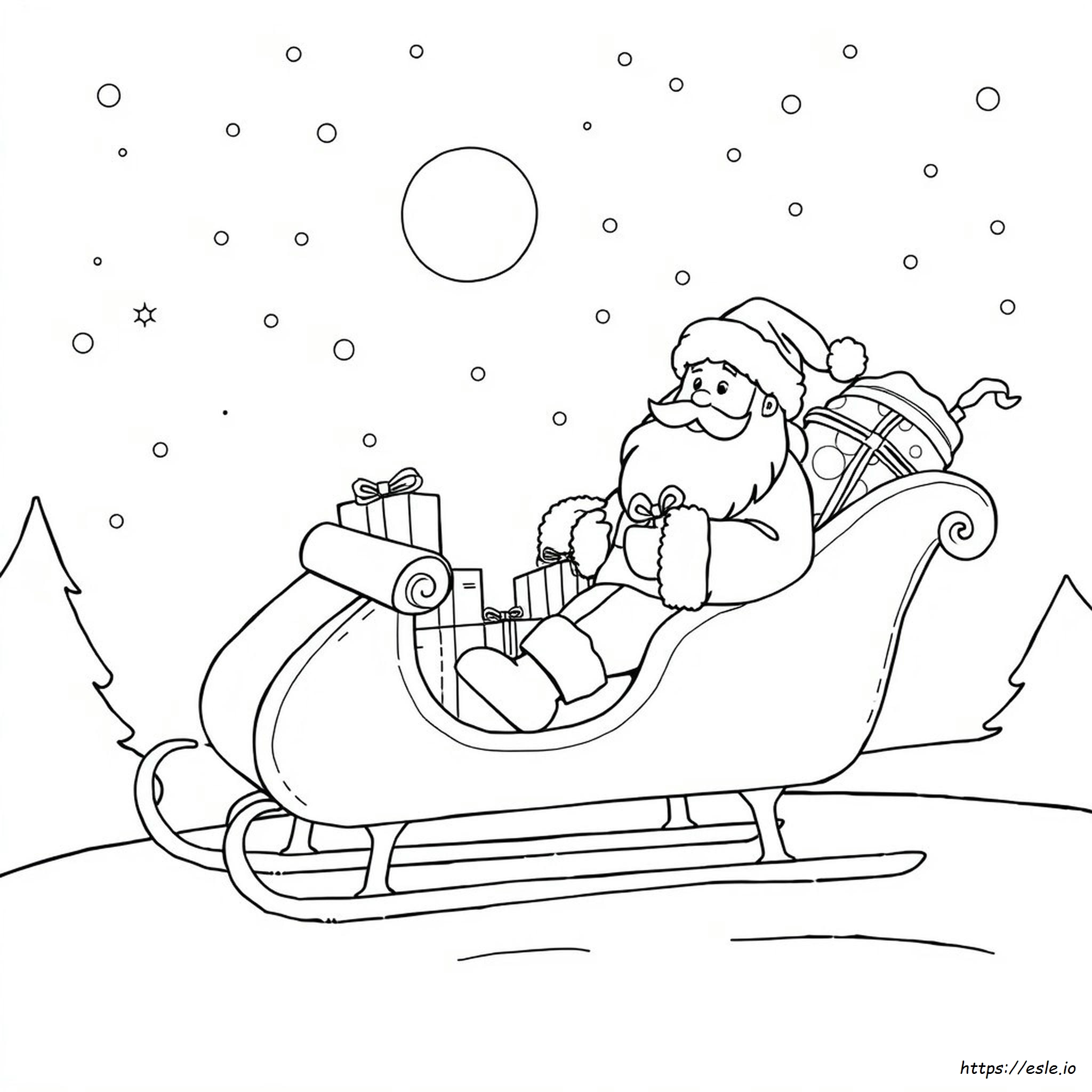 Dear Santa Gambar Mewarnai Dapat Dicetak Gratis