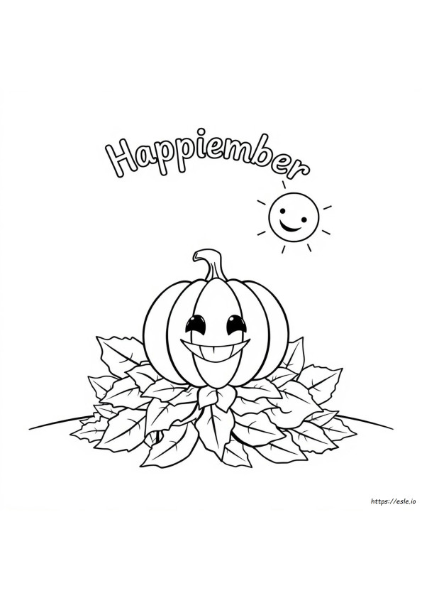 Coloriages Joyeux Novembre