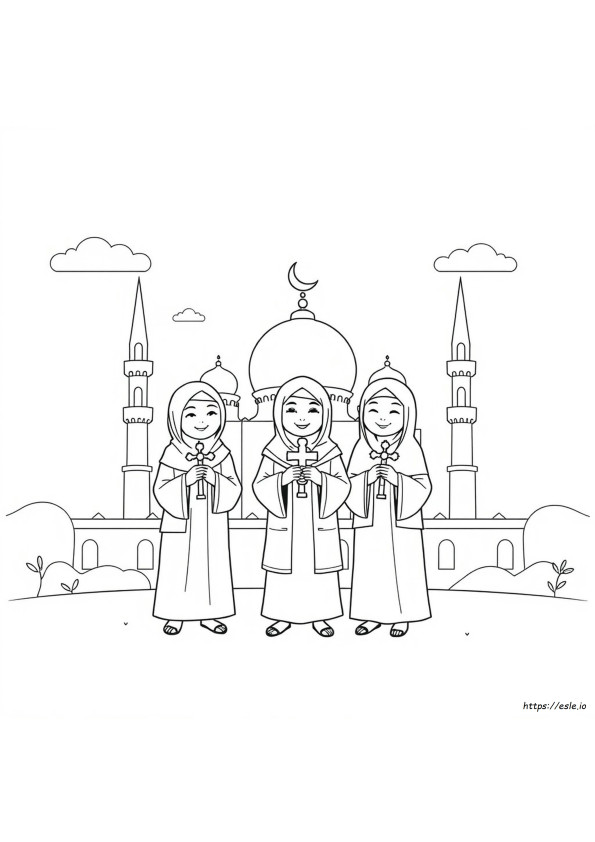 Gambar Mewarnai Huruf Hijaiyah