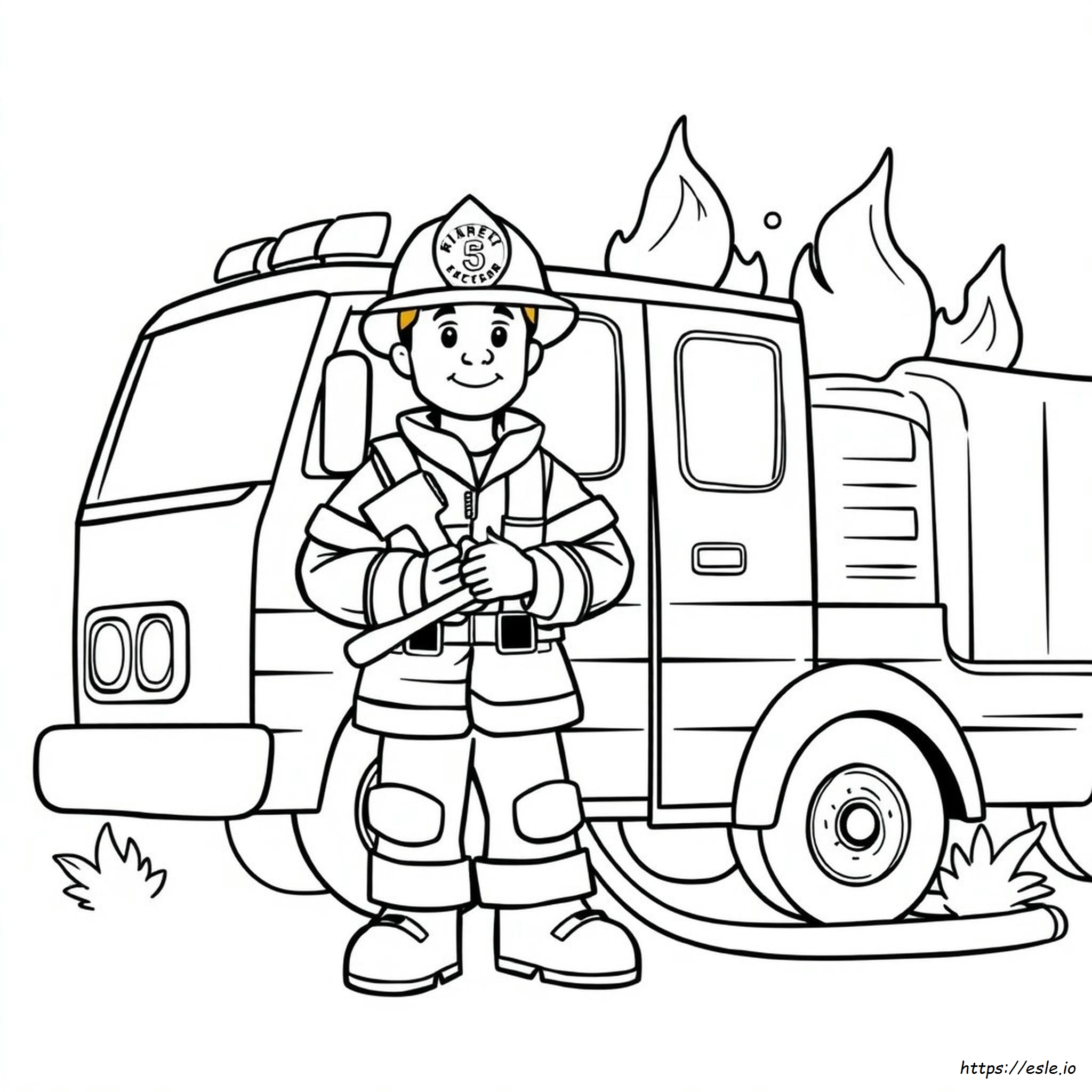 Pompier De Colorat