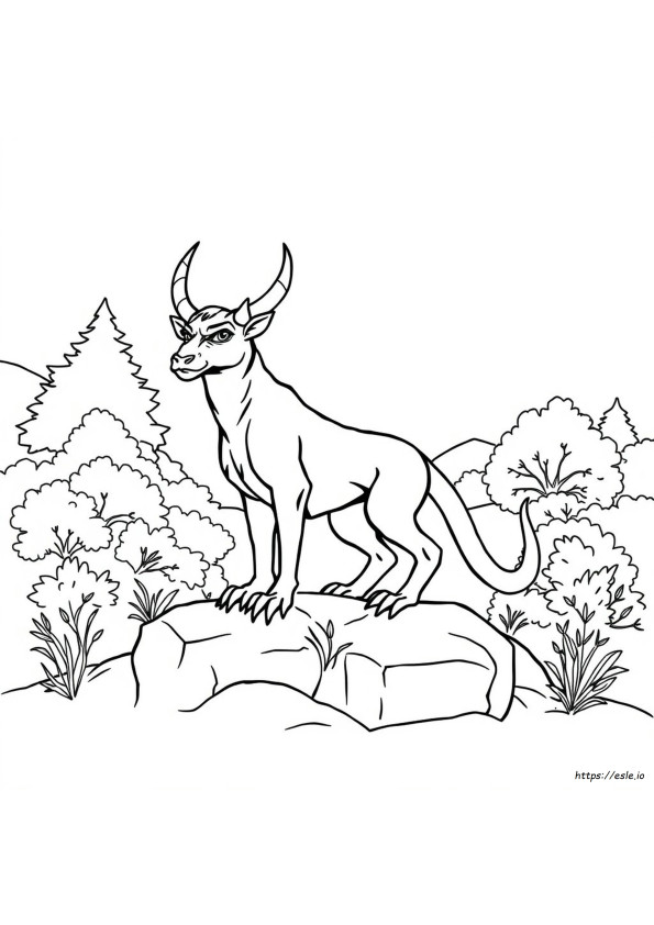 Jersey Devil Coloring Pages
