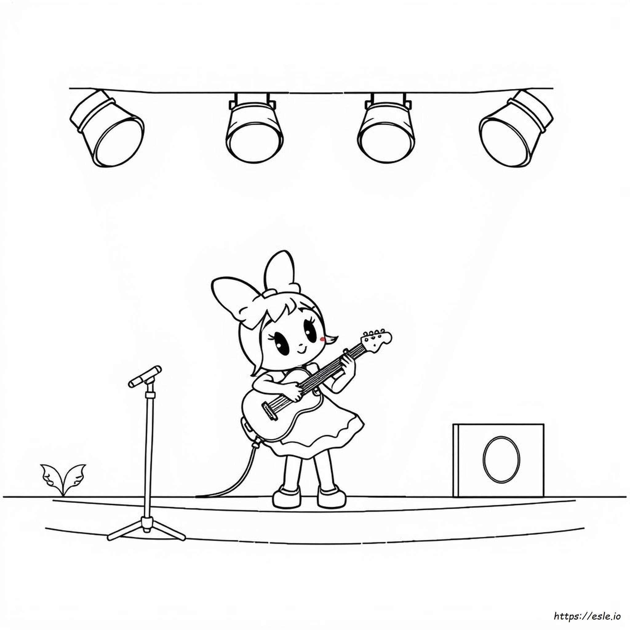Melody Coloring Pages