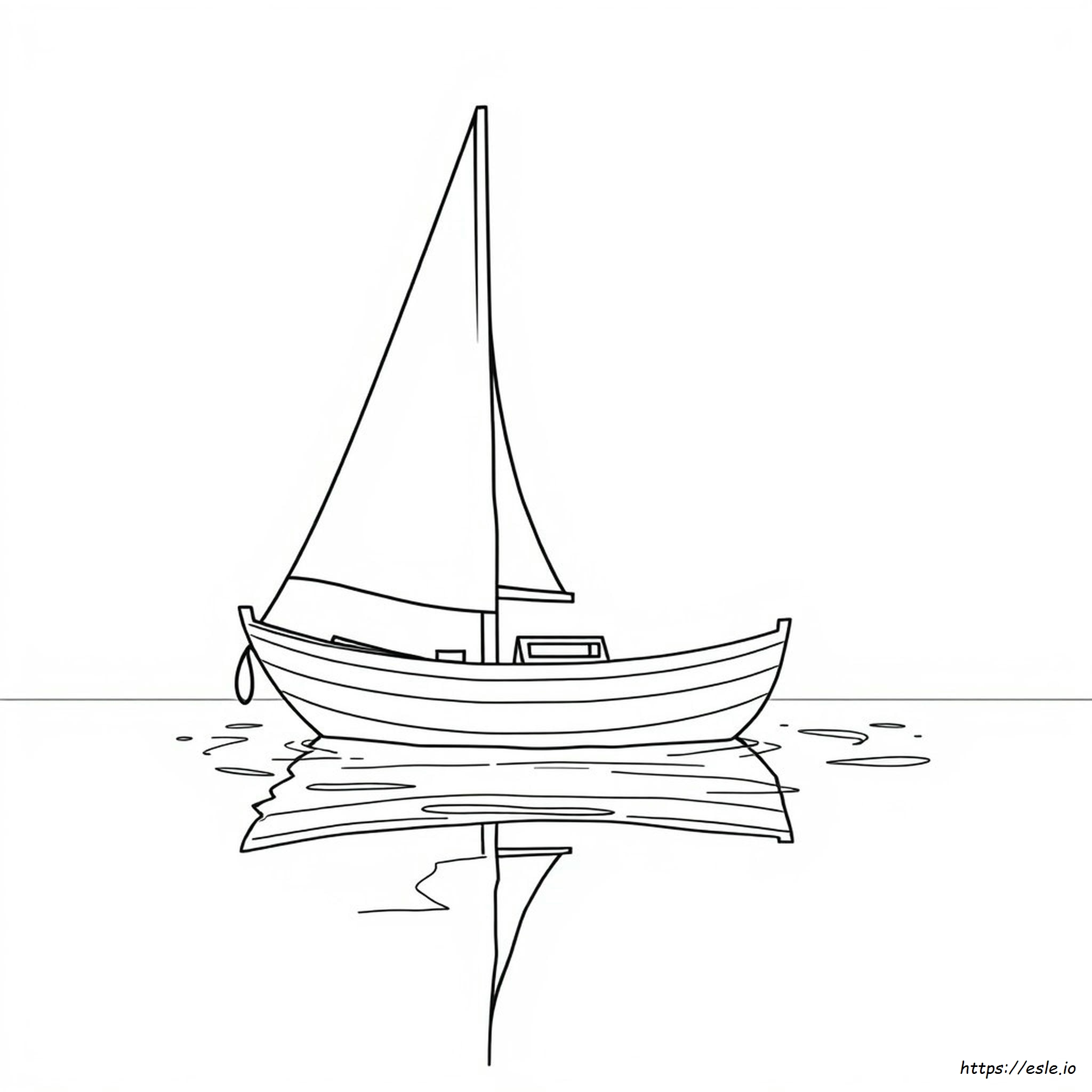 Boote Ausmalbilder