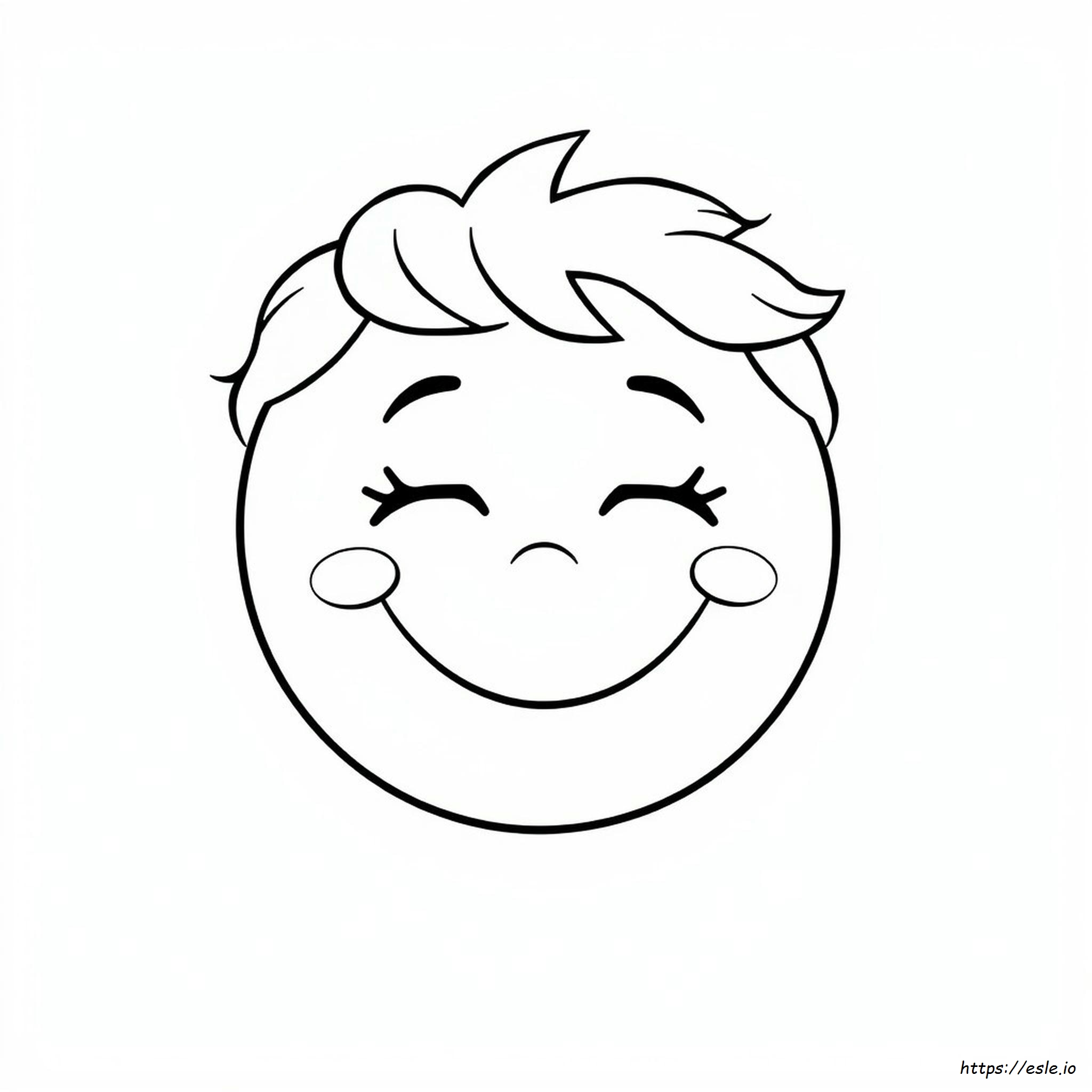 Free Smiley Face Coloring Pages