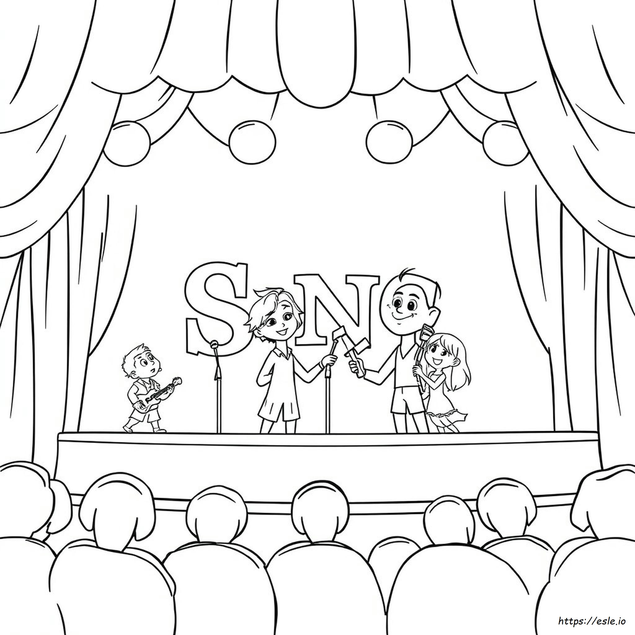 Sing El Colornote Books Carte De Colorat Sing Filmul