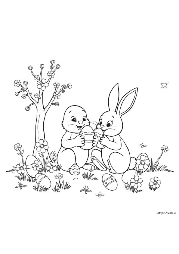 Coloriages De Pâques