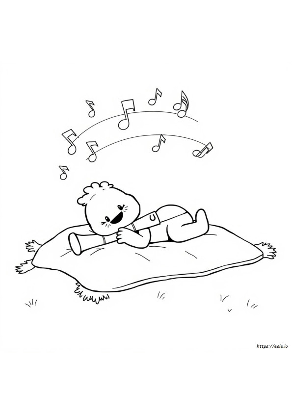 Kazoo Coloring Page