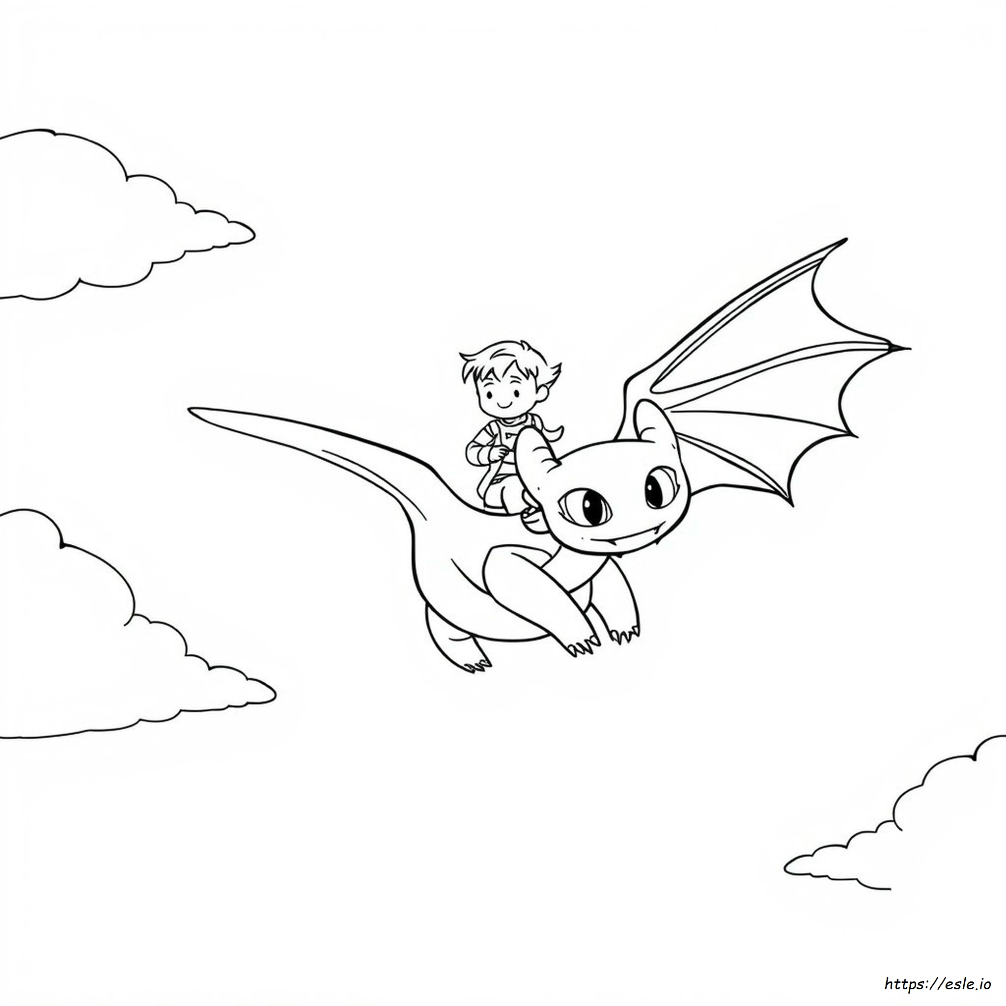 Coloring Pages Of Toothless