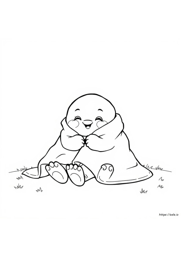 Coloring Page Huggy Wuggy De Colorat