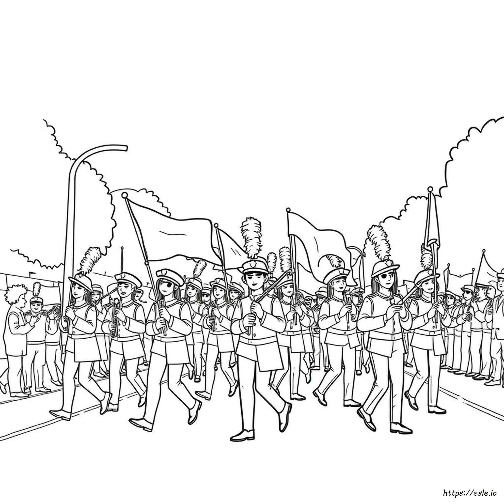 Easy March Coloring Pages