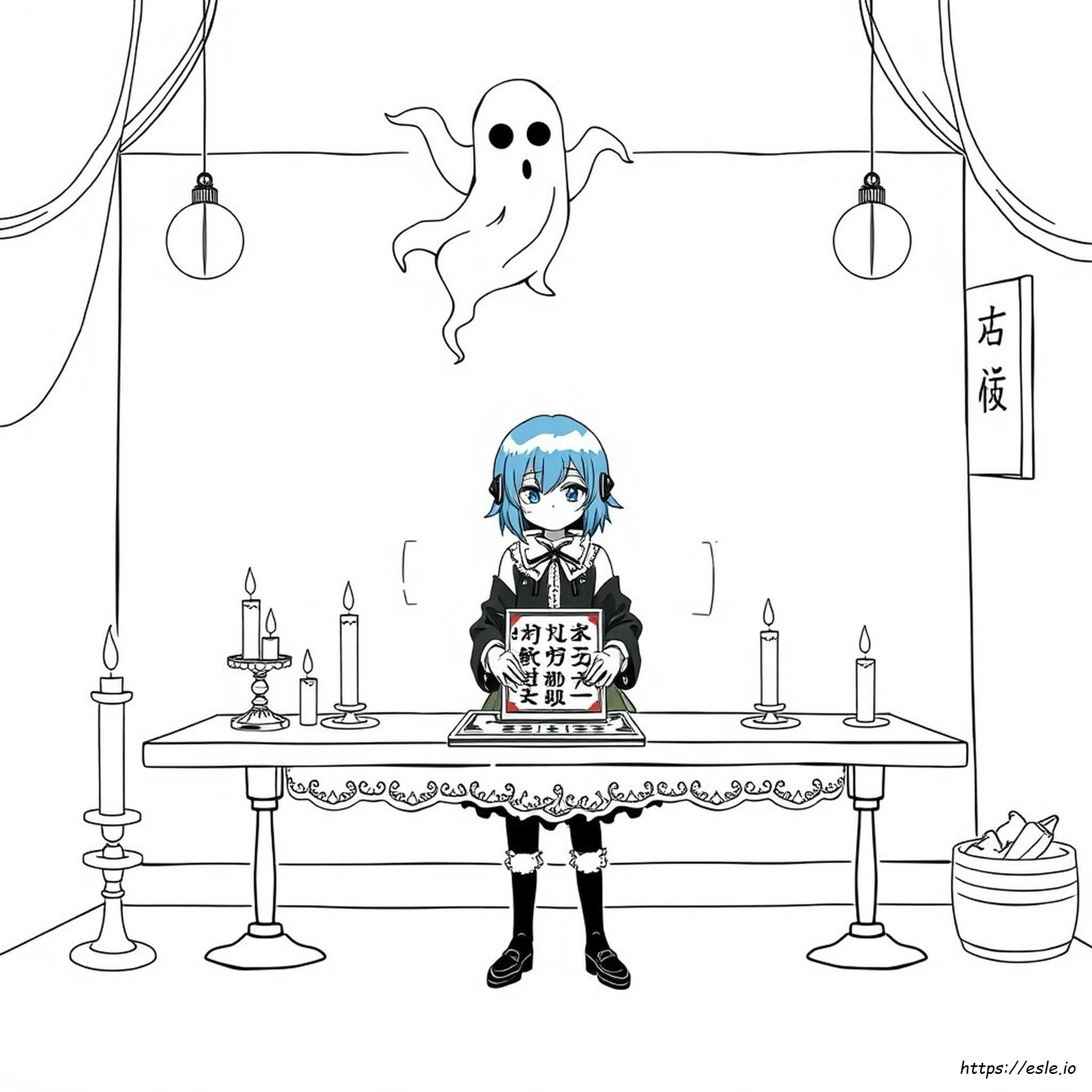 Blue Exorcist Gambar Mewarnai