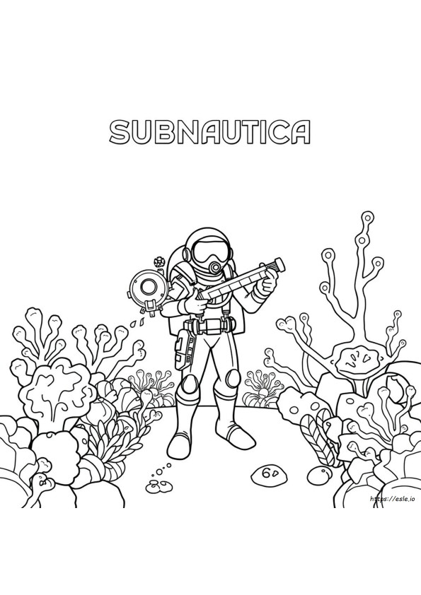 Subnautica Coloring Pages