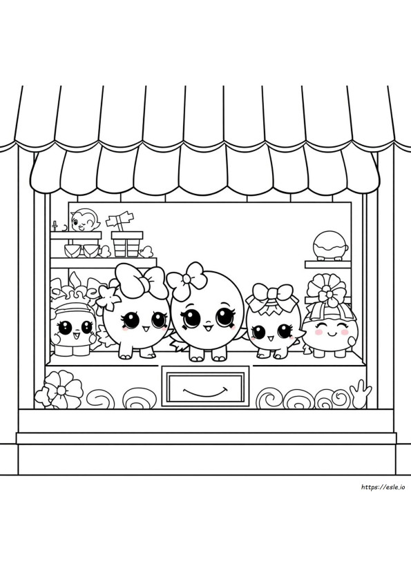 Disegni Da Colorare Stampabili Shopkins Edizione Limitata