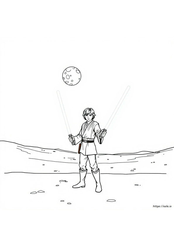 Luke 6 17 26 Coloring Page
