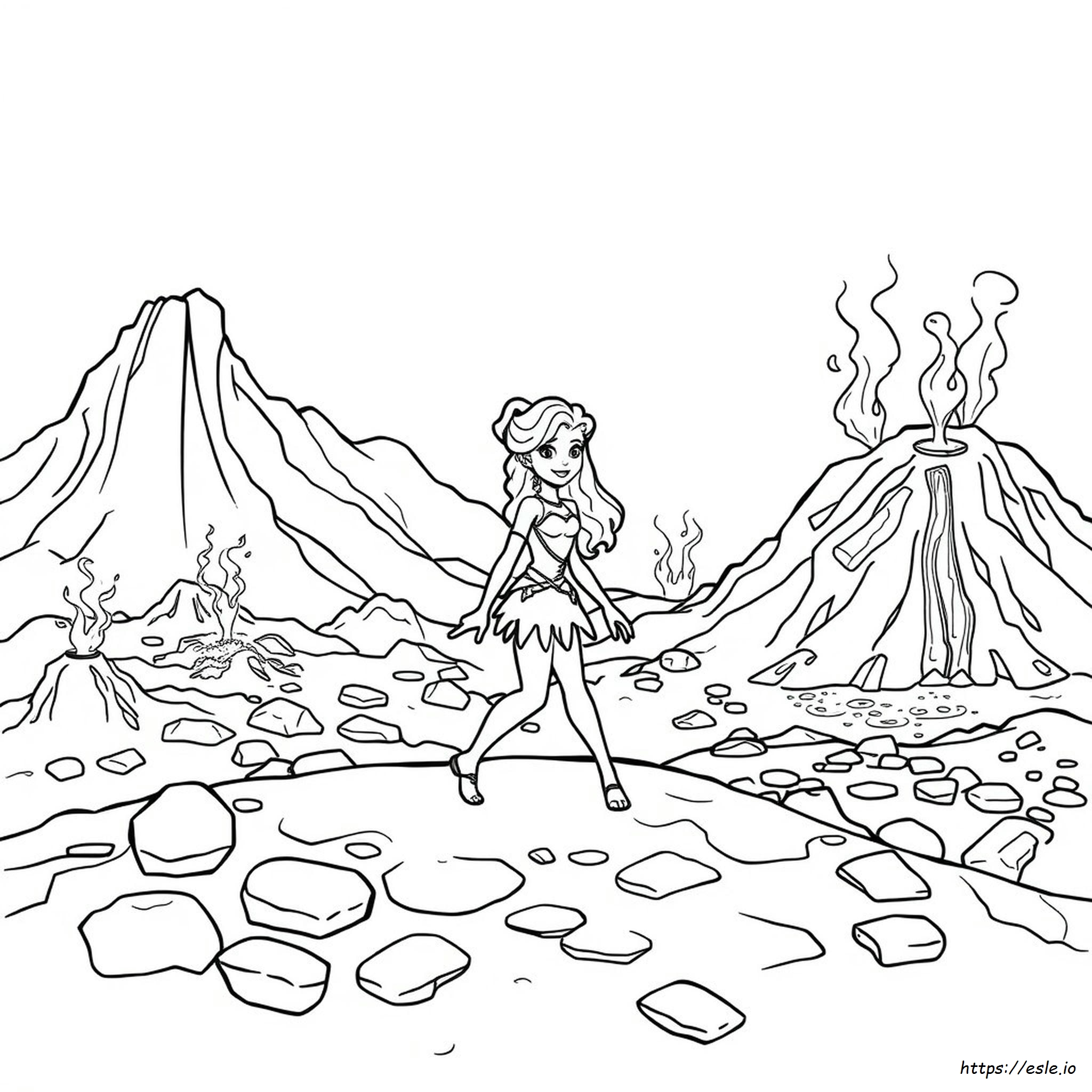 Gambar Mewarnai Lavagirl