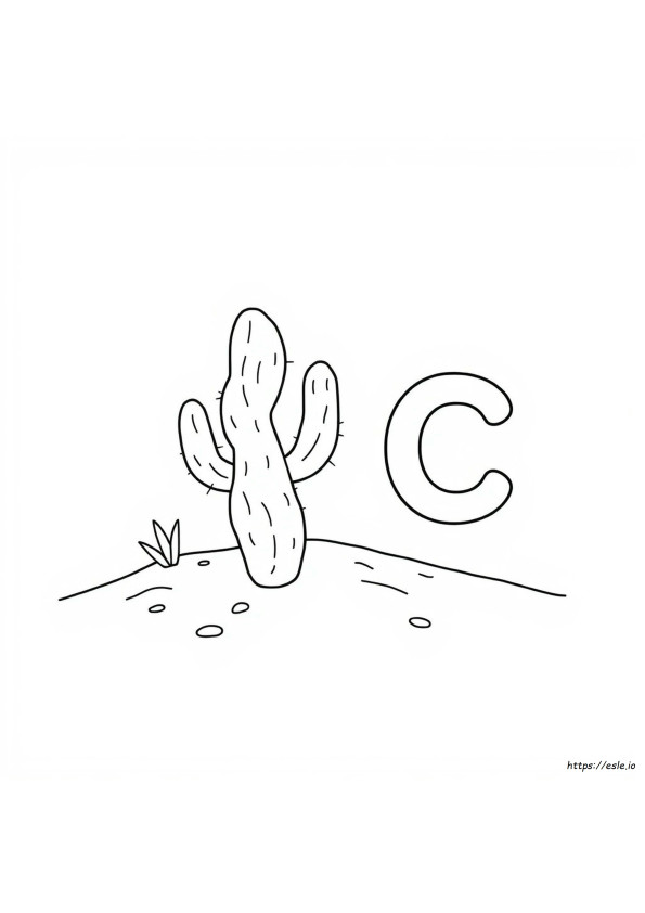 Lettera C Da Colorare