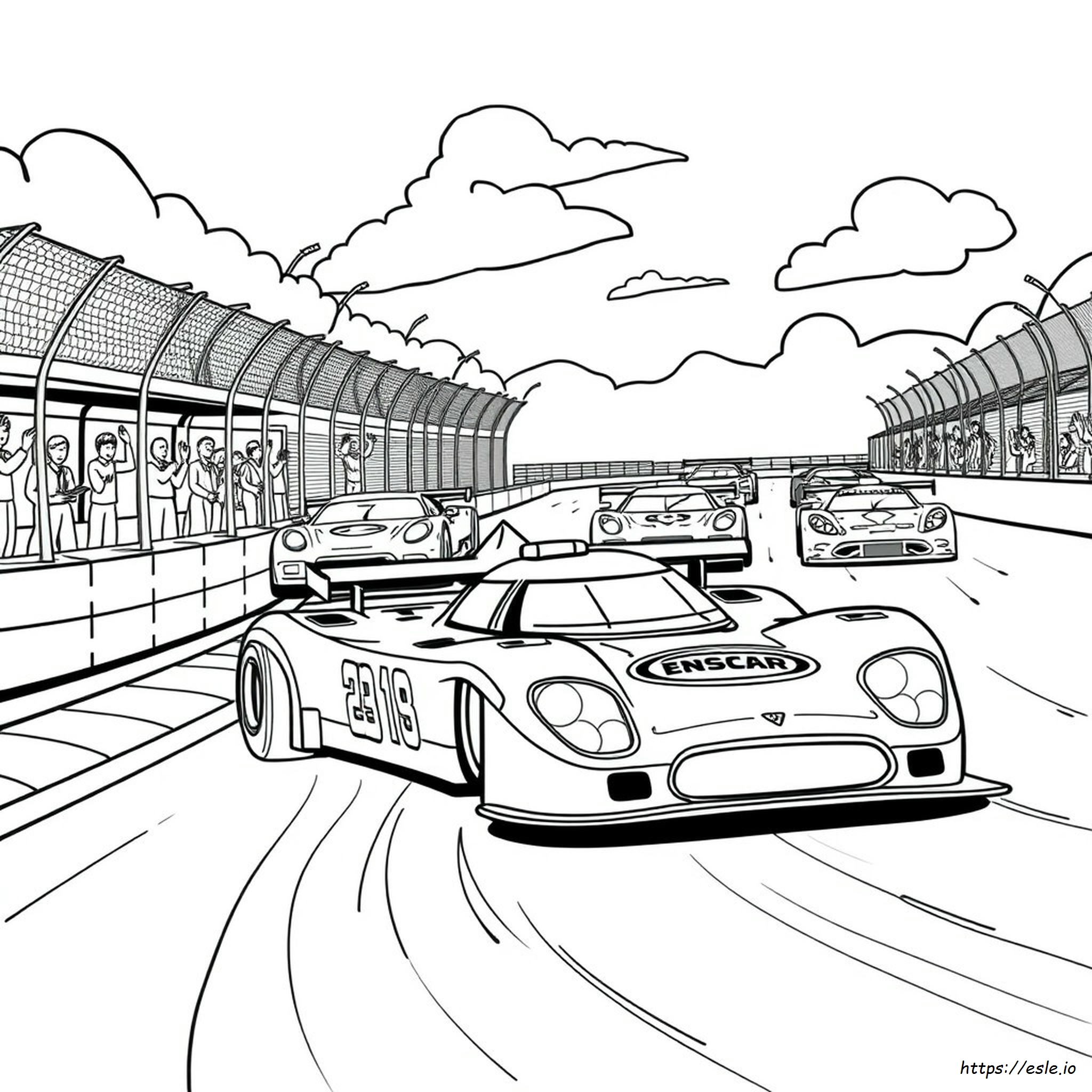 Daytona 500 Coloring Pages