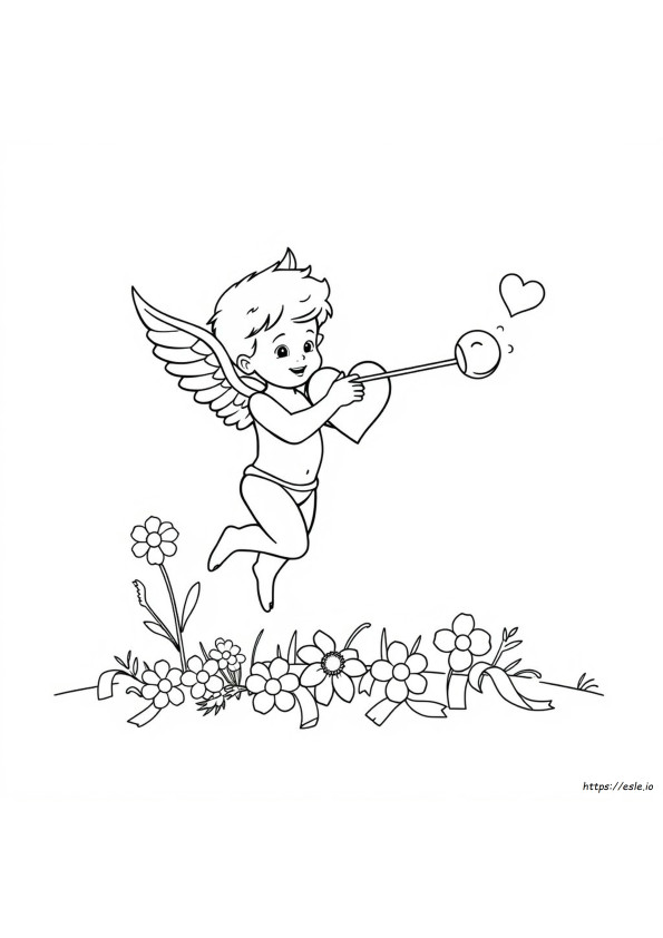 Online Valentine Coloring Pages
