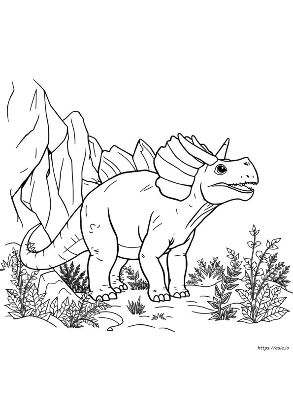 Ceratosaurus Colouring Pages