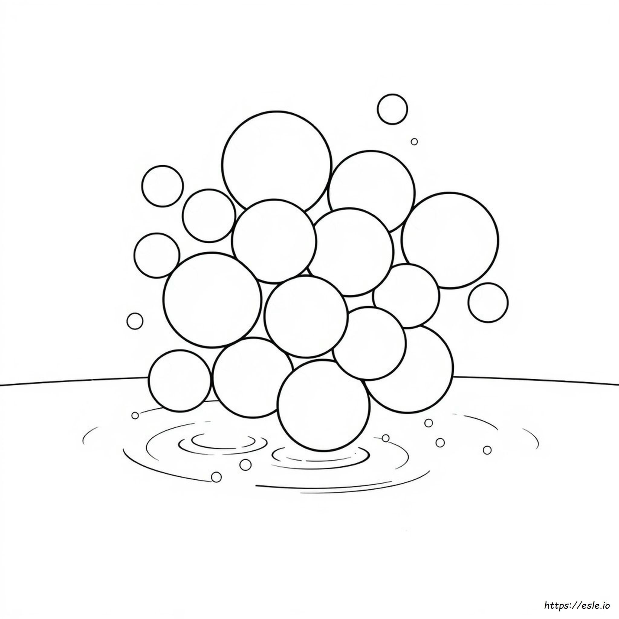 Coloring Pages Of Bubbles