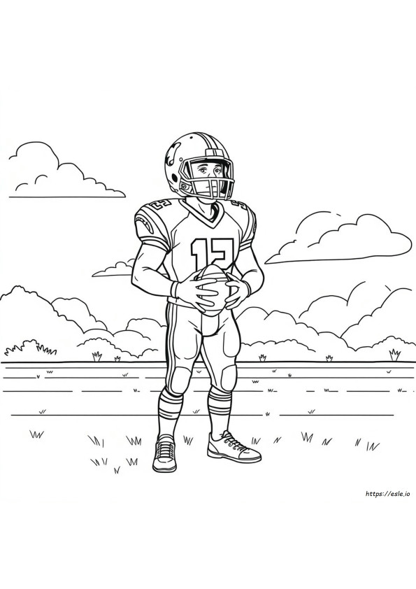 Panthers Football Coloring Pages