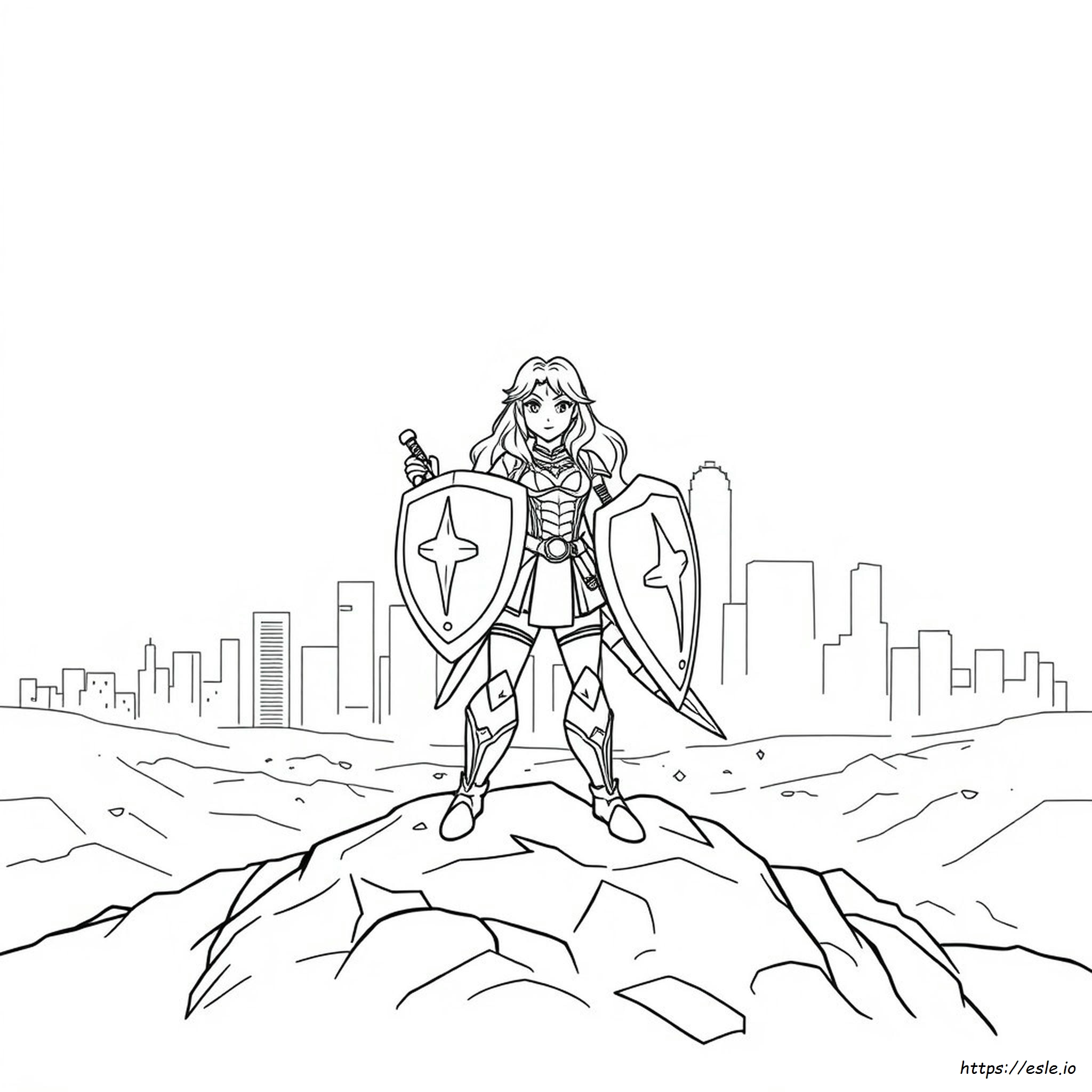 ジプシーアベンジャー 塗り絵 無料