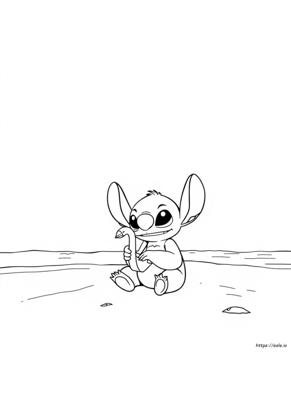 Coloring Page Stitch De Colorat