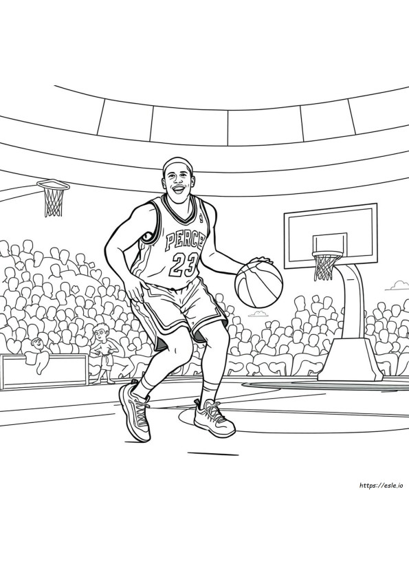 Paul Pierce Disegni Da Colorare