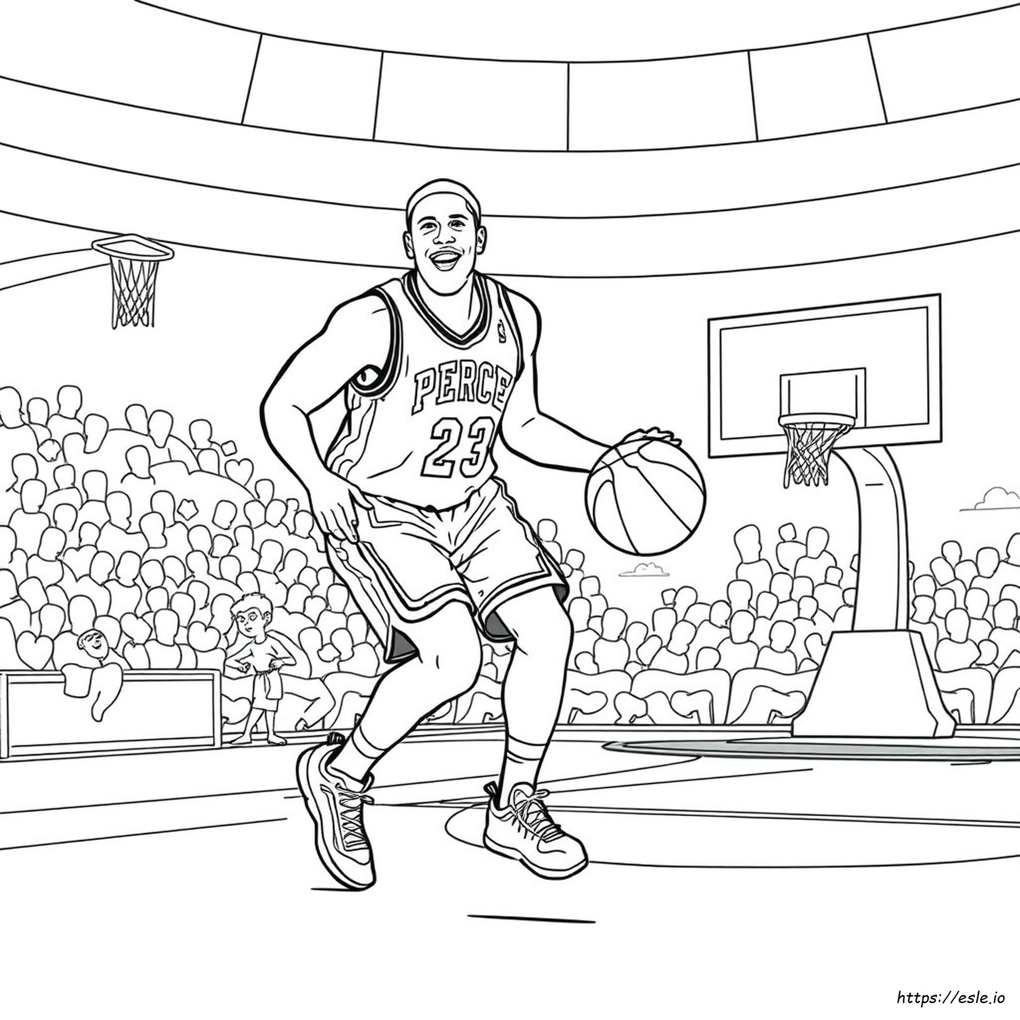 Paul Pierce Coloring Pages