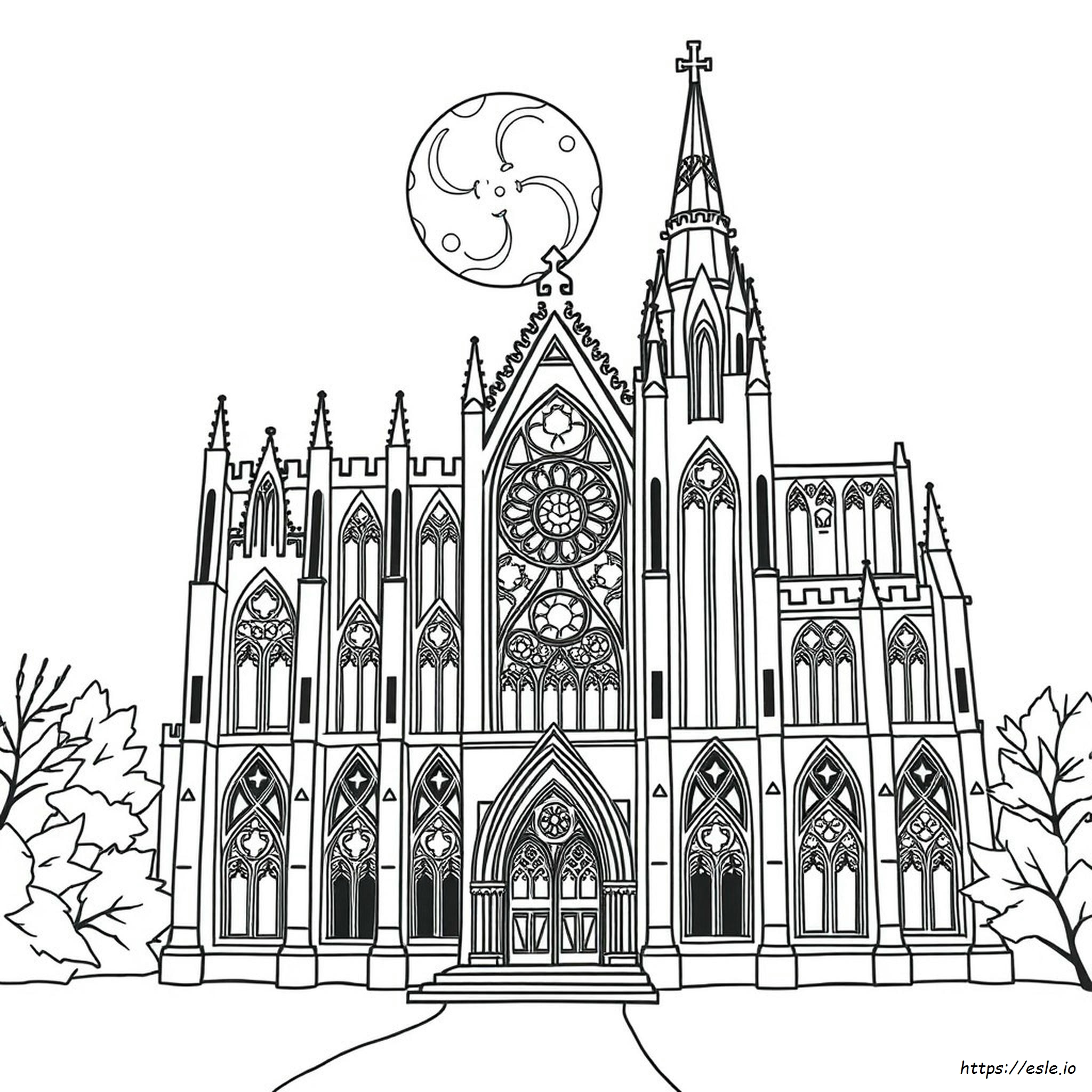 Free Gothic Coloring Pages